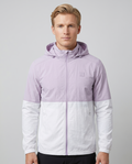 Men’s Lavender Lightweight Hooded Windbreaker Jacket